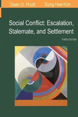 Social Conflict Escalation, Stalemate, and Settlement  9781716231193 Front Cover
