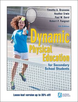 Dynamic Physical Education for Secondary School Students 9th 9781718200258 Front Cover