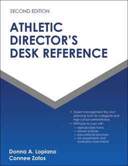 Athletic Director's Desk Reference 2nd 9781718208490 Front Cover