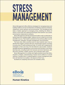 Stress Management Developing Resilience in an Evolving World  9781718213180 Front Cover