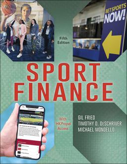 Sport Finance 5th 9781718217409 Front Cover