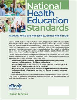 National Health Education Standards 3rd 9781718230682 Front Cover