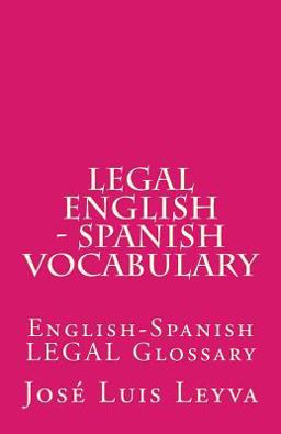 Legal English - Spanish Vocabulary