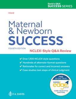 Maternal and Newborn Success NCLEXï¿½-Style Q&amp;A Review 4th 9781719643061 Front Cover