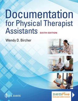 Documentation for Physical Therapist Assistants 6th 9781719643085 Front Cover