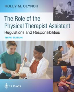 Role of the Physical Therapist Assistant Regulations and Responsibilities 3rd 9781719643146 Front Cover
