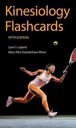 Kinesiology Flashcards 5th 9781719644549 Front Cover