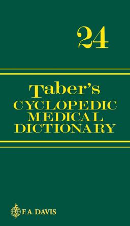 Taber's Cyclopedic Medical Dictionary (Deluxe Gift Version) 24th 9781719644631 Front Cover