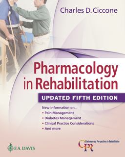 Pharmacology in Rehabilitation 5th 9781719645348 Front Cover