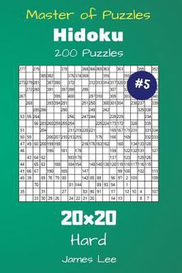 Master of Puzzles Hidoku - 200 Hard 20x20 Vol. 5