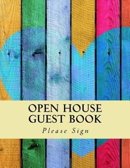 Open House Guest Book