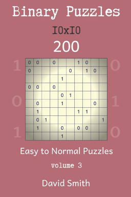 Binary Puzzles - 200 Easy to Normal Puzzles 10x10 Vol. 3