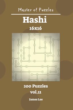 Master of Puzzles - Hashi 200 Puzzles 16x16 Vol. 11