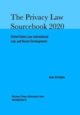 Privacy Law Sourcebook 2020  9781732613935 Front Cover