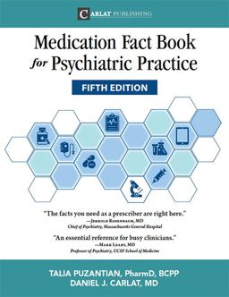 Medication Fact Book, Fifth Edition Medication Fact Book for Psychiatric Practice  9781732952232 Front Cover