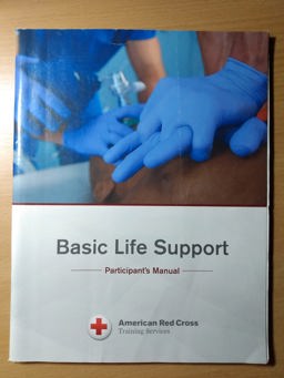American Red Cross Basic Life Support Participant's Manual 1st 2018 9781732995710 Front Cover
