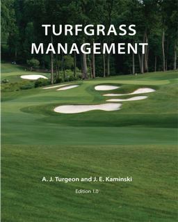Turfgrass Management  9781733288101 Front Cover