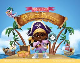 Penelope the Pirate Princess The Search for the Magical Moon Pearl  9781733357609 Front Cover