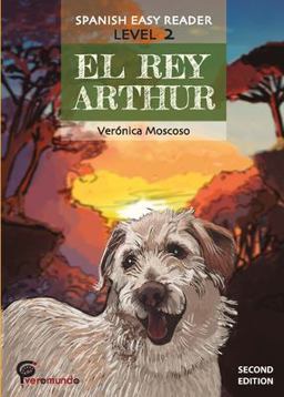 Rey Arthur Spanish Easy Reader  9781734239911 Front Cover