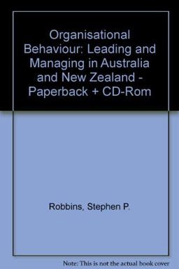 Organisational Behaviour: Leading and Managing in Australia and New Zealand - Paperback + CD-ROM