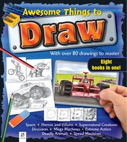 Awesome Things Draw Bind-Up:  9781741815610 Front Cover