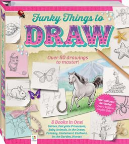Funky Things to Draw  9781743631263 Front Cover