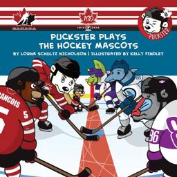 Puckster Plays the Hockey Mascots