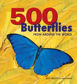 500 Butterflies From Around the World  9781770857124 Front Cover