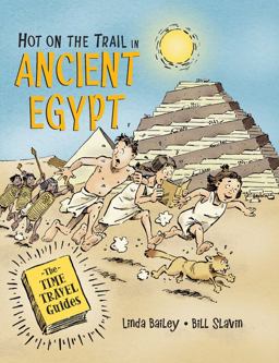 Hot on the Trail in Ancient Egypt  9781771389853 Front Cover