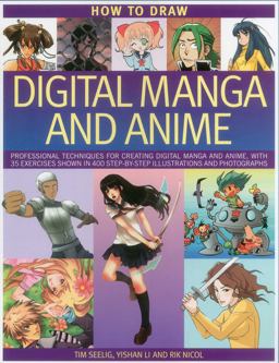 How to Draw Digital Manga and Anime  9781780191416 Front Cover