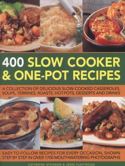 400 Slow Cooker and One-Pot Recipes