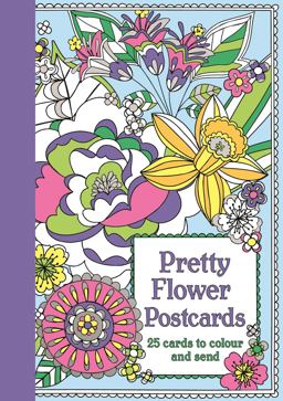 Pretty Flower Postcards  9781780553344 Front Cover