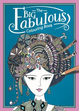 Big Fabulous Colouring Book  9781780554525 Front Cover