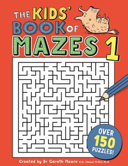 Kids' Book of Mazes 1  9781780555003 Front Cover