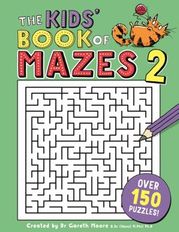 Kids' Book of Mazes 2  9781780555027 Front Cover