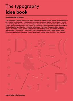 Typography Idea Book Inspiration from 50 Masters (Type, Fonts, Graphic Design)  9781780678498 Front Cover