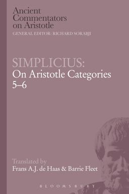 Simplicius: on Aristotle Categories 5-6