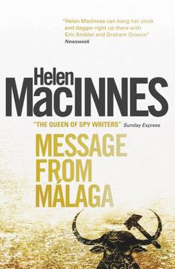 Message from Malaga  9781781163337 Front Cover
