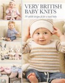 Very British Baby Knits  9781782212218 Front Cover