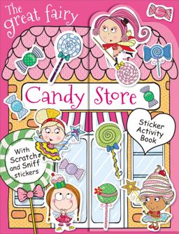 Great Fairy Candy Store Sticker Activity Book  9781782359678 Front Cover