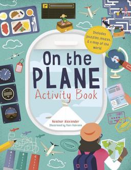 On the Plane Activity Book Includes Puzzles, Mazes, Dot-To-dots and Drawing Activities  9781782407409 Front Cover