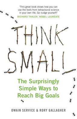 Think Small The Surprisingly Simple Ways to Reach Big Goals  9781782439233 Front Cover