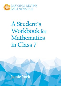 Student's Workbook for Mathematics in Class 7  9781782503200 Front Cover