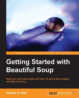 Getting Started with Beautiful Soup  9781783289554 Front Cover