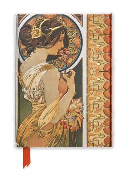 Mucha: Cowslip and Documents Decoratifs (Foiled Journal)  9781783611874 Front Cover