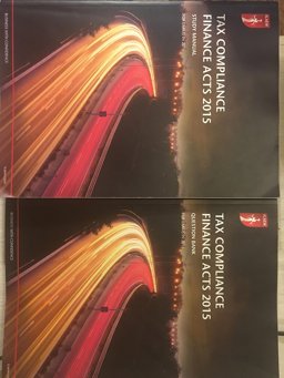 Tax Compliance Finance Acts 2015