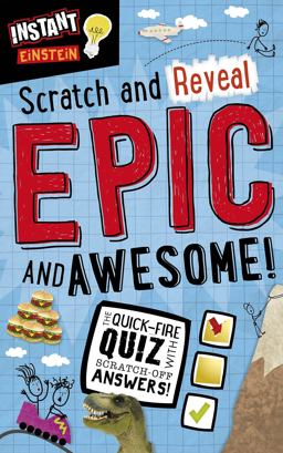 Instant Einstein: Scratch and Reveal: Epic and Awesome!  9781783934850 Front Cover