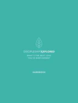 Discipleship Explored Handbook 3rd 9781784982027 Front Cover