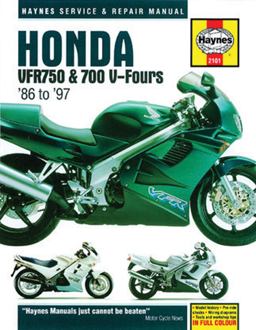 Honda VFR750 and 700 V-Fours 1986 Thru 1997