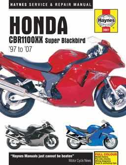 Honda CBR11000XX Super Blackbird '97 To '07